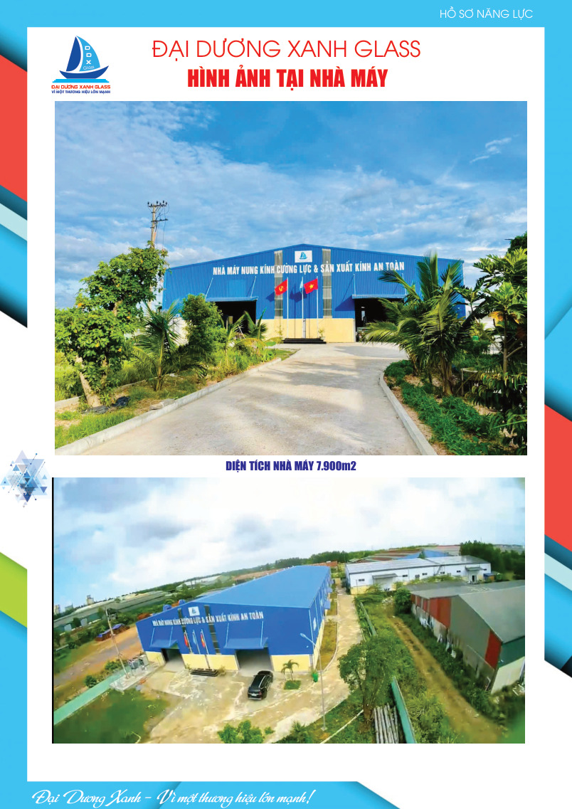 Nhà máy sản xuất kính Đại Dương Xanh Glass